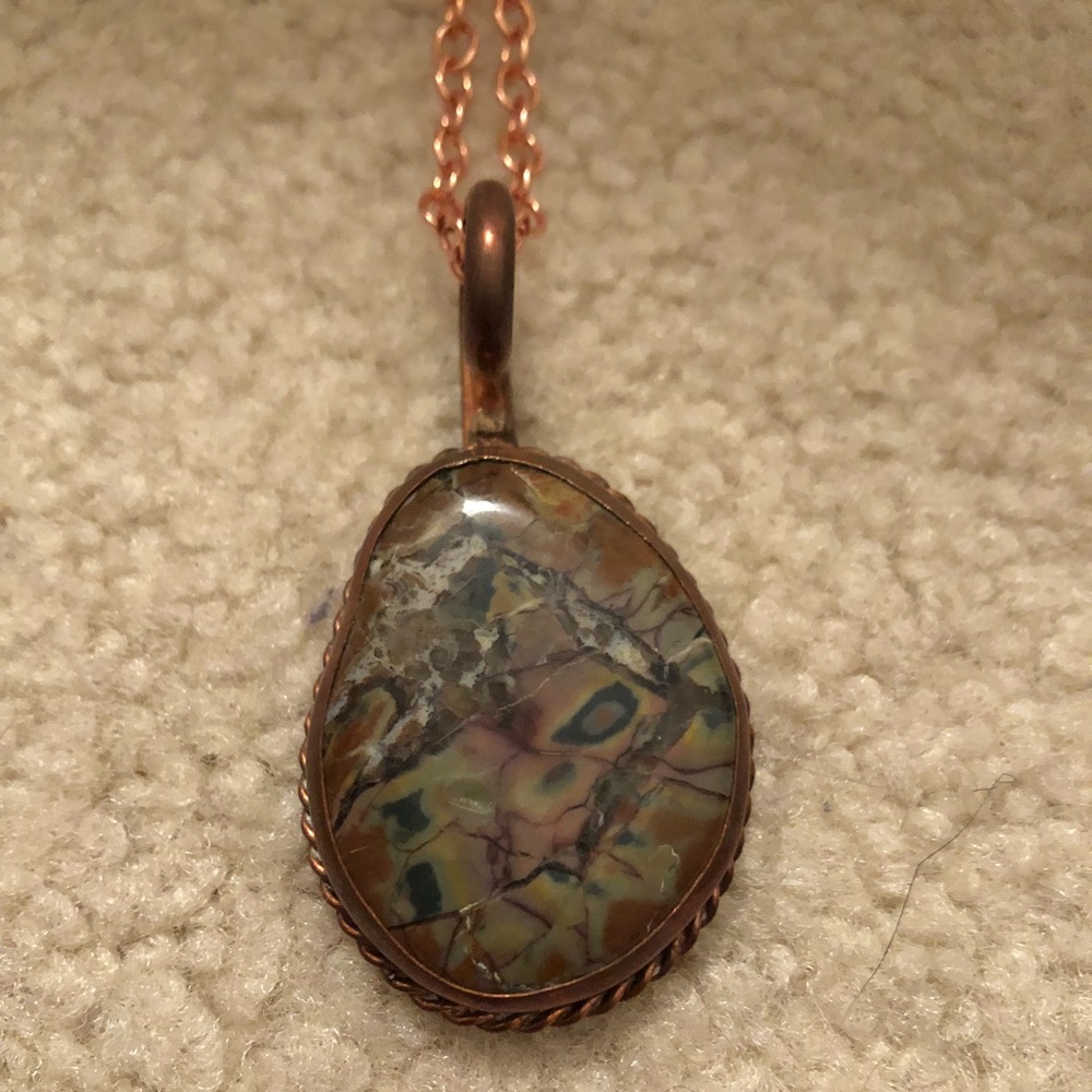Petrified Agate Necklace